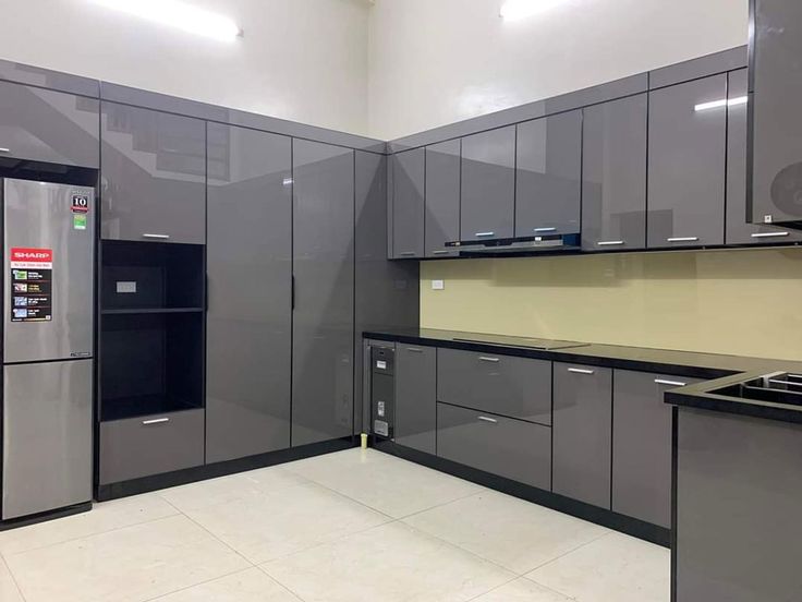 Thi Công Tủ Bếp Kính Ở Biên Hoà